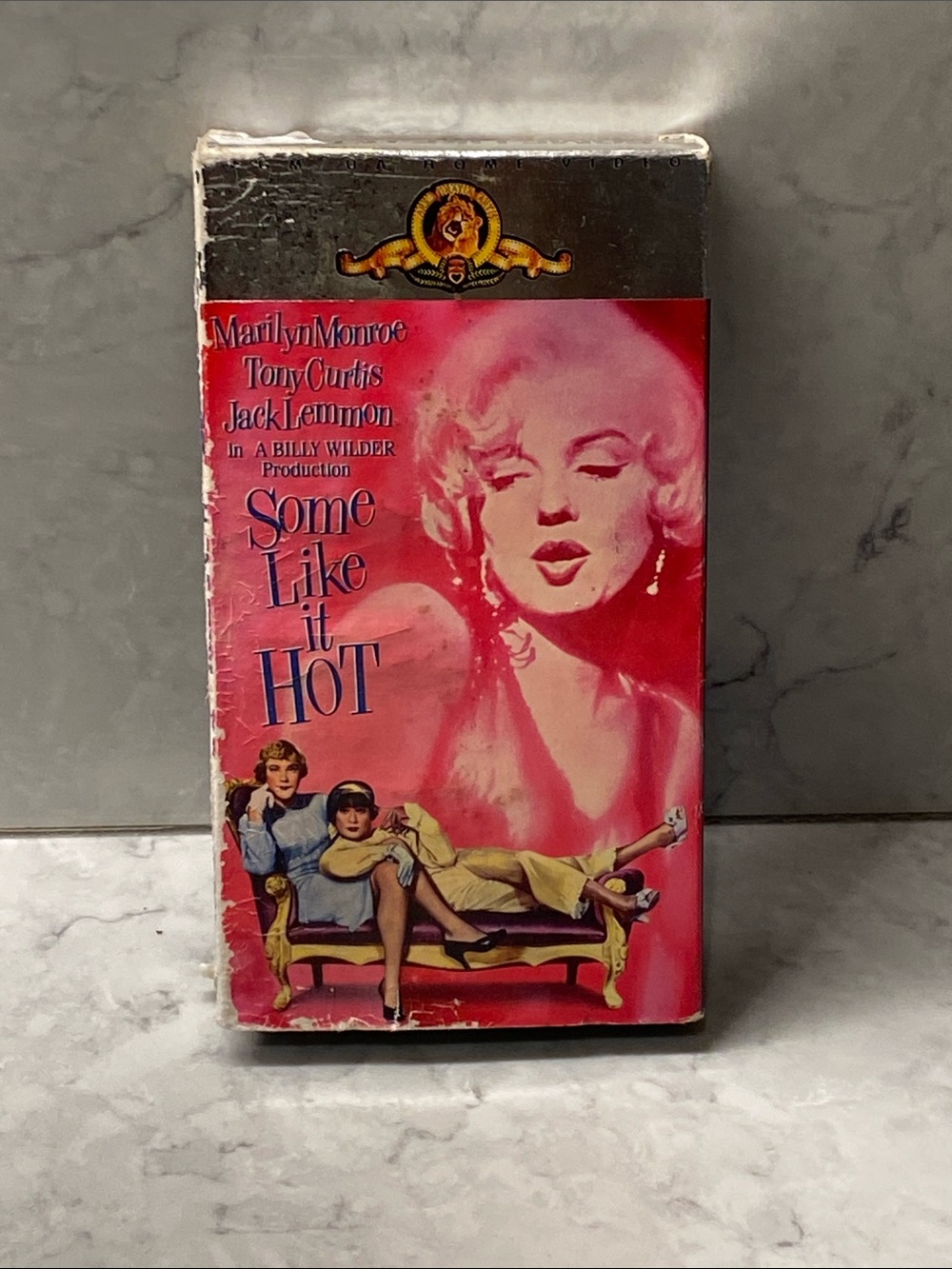 Some Like It Hot Vintage VHS Marilyn Monroe